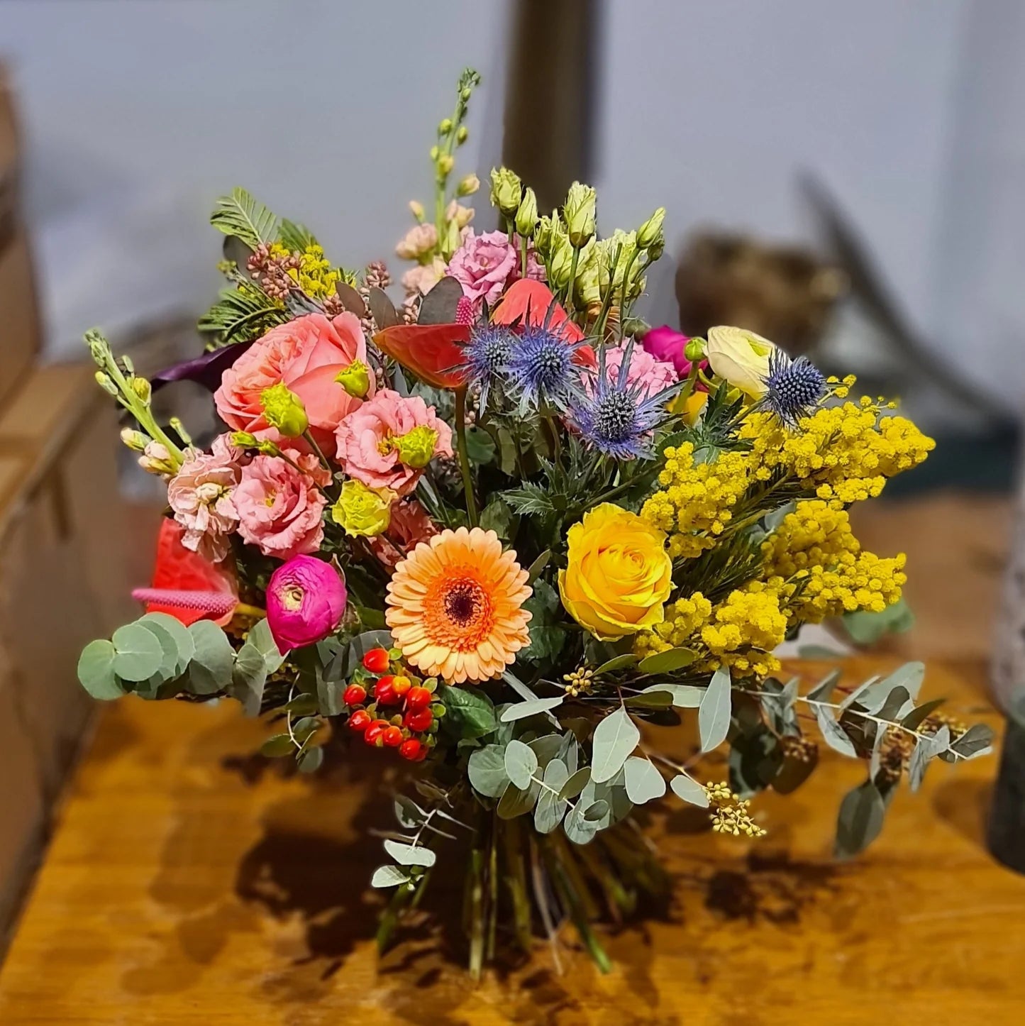 Strahlender Blumenstrauß Zoé