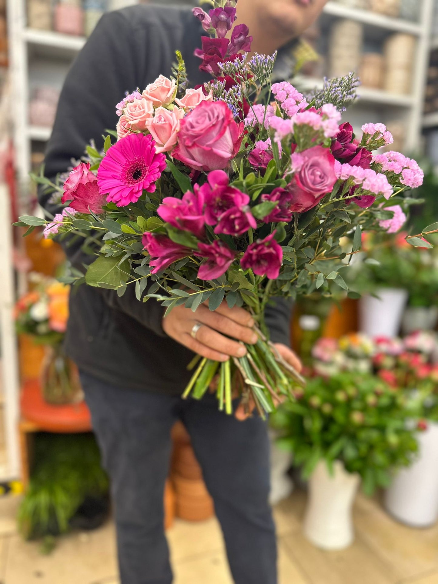Blumenstrauß Fantastisch Rosen-Violett