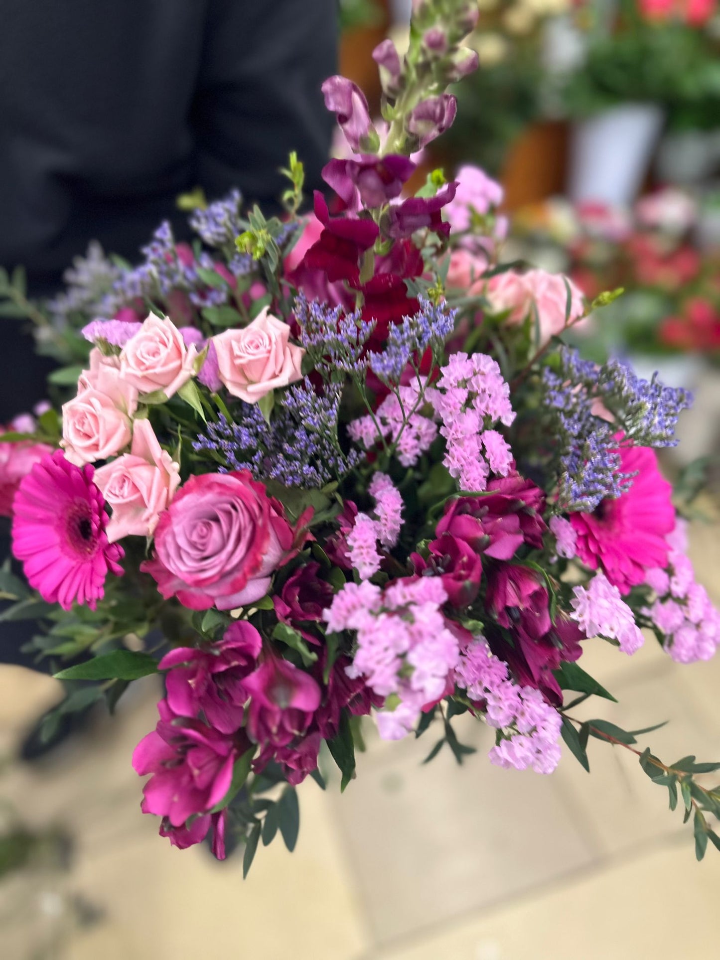 Blumenstrauß Fantastisch Rosen-Violett