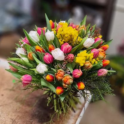 Farbenfroher Tulpenzauber