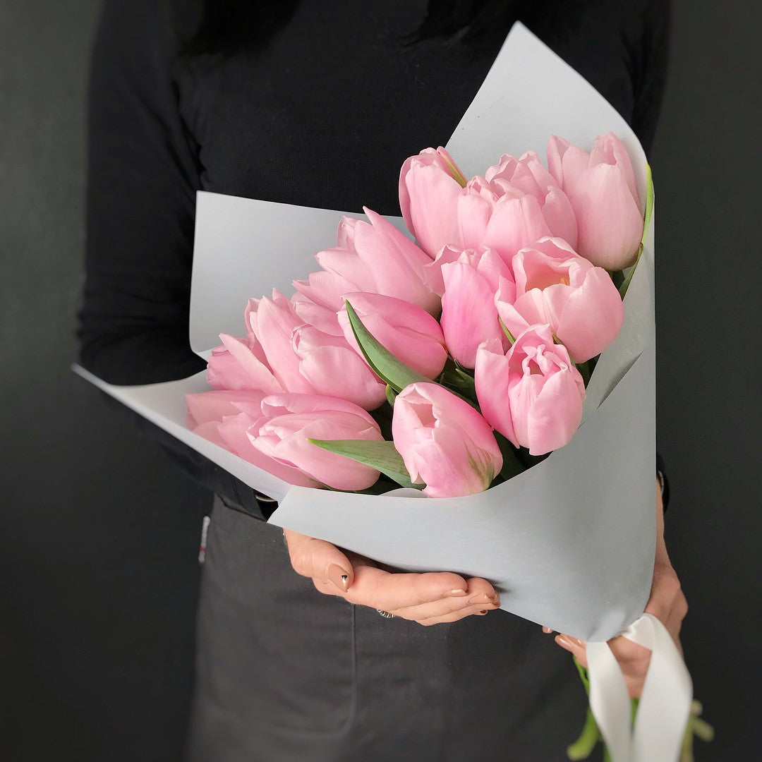 Rosa Tulpen
